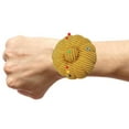 thumbnail image 5 of Wrist Pin Cushion Holder Sewing Holder Convenient Wearable Lovely Wrist Sewing Pincushion Sewing Pin Holder for work DIY Craft Yellow, 5 of 8