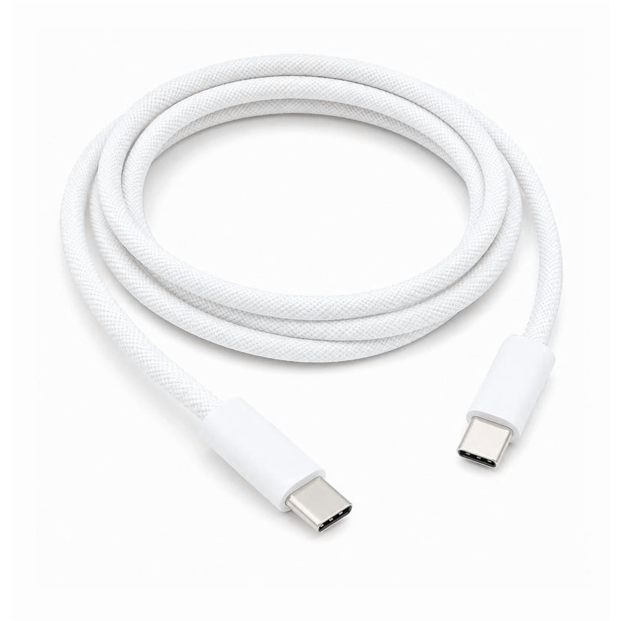 Headley Mobile USB-C to USB-C 1M (3ft) Fast Charging Cable 60W, Nylon Braided 3.3 ft, Durable Aluminum Connectors, Compatible with iPhone 15/16/17, Android, Samsung and USB-C Devices