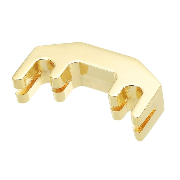 Uxcell Metal Violin Mute Violin Silence Golden for Fiddle 4/4, 3/4, 1/2 Violin Volume Control Practice
