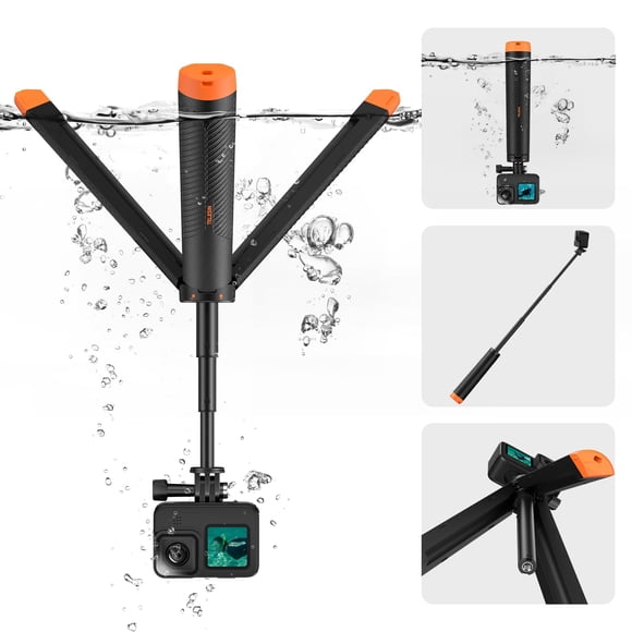 Trípode telesine TELESIN con empuñadura flotante para GoPro