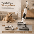 thumbnail image 3 of PrettyCare Wet Dry Vacuum Cleaner, Cordless Vacuum Mop with 20KPa Suction, 180° Lie-Flat Floor Washer, Self-Cleaning Hard Floor Cleaner, 40Min Runtime, 3 of 11
