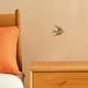 thumbnail image 2 of Colgante de resina con forma de golondrina, decoración de pared, adorno para el hogar, 2 of 8