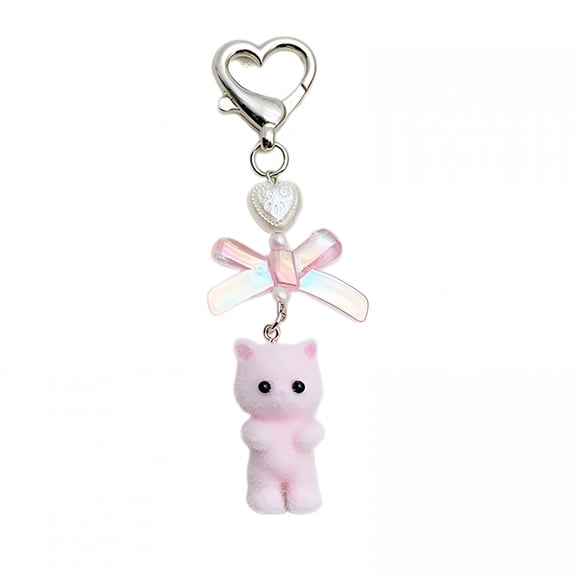 GASTROPOD Stylish Acrylic Cat Keychain Bag Pendant Phone Charm Unique Keyring Chain Decoration Accessory for Girls and Women
