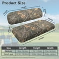 thumbnail image 3 of FUIALDOLG Universal Golf Cart Seat Covers Ezgo Hunting Camo Branch Print Dress UP Older Breathable Golf Cart Front Seat Cover Fit Like a Glove, Easy to Install, Washable, 3 of 8
