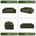 thumbnail image 2 of Rophefx Teddy Deep Seat Cloud Sofa Couch for Living Room, Bedroom, 2 of 10