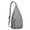 Grey-17, variant on Rustic Plaid Sling Backpack - Farmhouse-Inspired Checkered Print Crossbody Bag (Cozy Cabin Aesthetic, Breathable & Tear-Resistant)