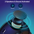 thumbnail image 4 of SHILIU-Star Projector Galaxy Night Light Projector, with Remote Control&Music Speaker, Voice Control&Timer, Starry Light Projector for Baby Kids Adults Bedroom/Decoration/Birthday/Party, 4 of 4