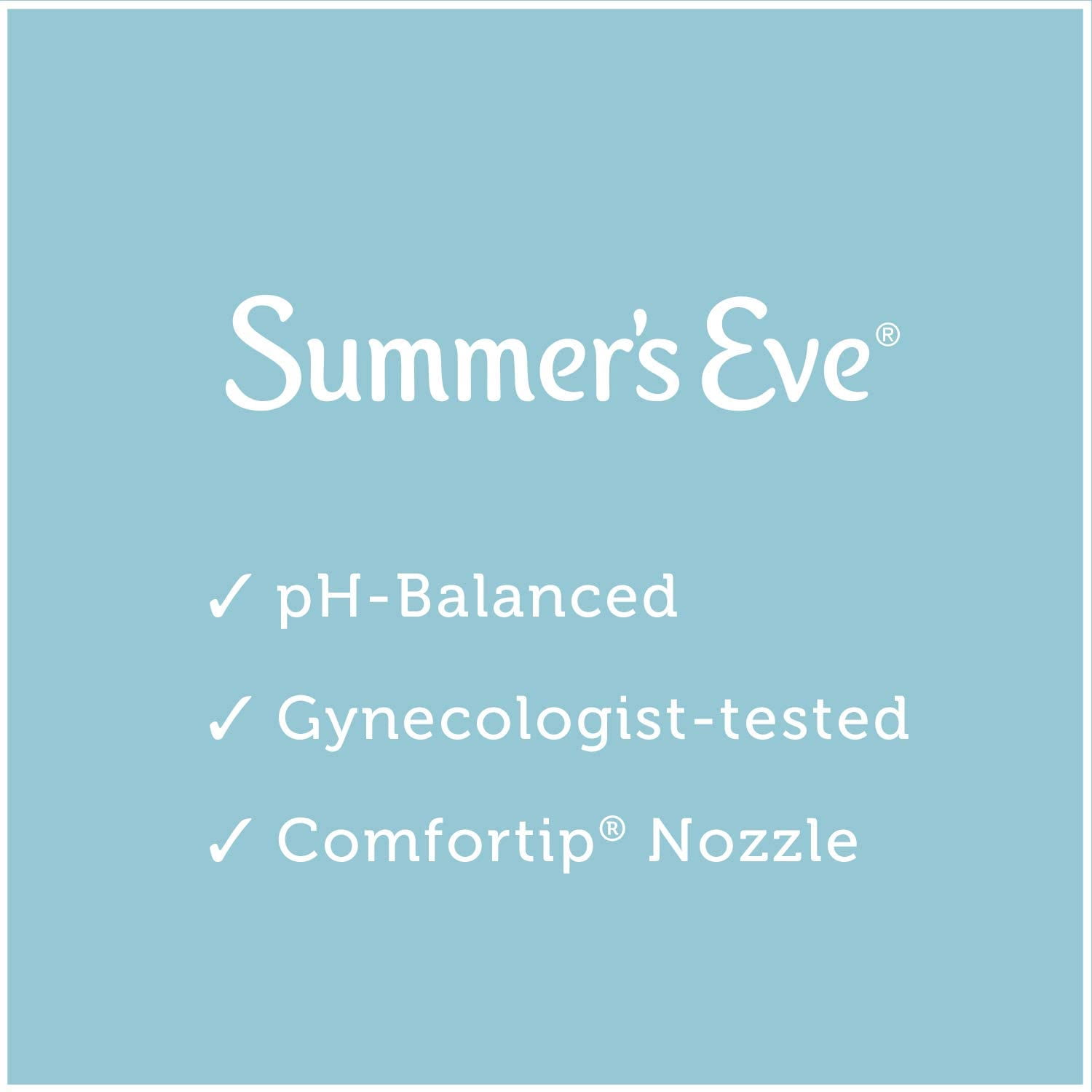 Summer's Eve Extra Cleansing Vinegar & Water Douche, 2 Count, 4.5 oz Each 6 Pack