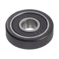 thumbnail image 1 of Unique Bargains Roulement à Billes PU 8x26x7mm Roue de Guidage Revêtue de Polyuréthane pour Industriel, Noir, 1 of 5