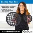 thumbnail image 2 of Ejercicio de manos Web CanDo, 18 cm de diámetro, X-Heavy, negro, 2 of 5