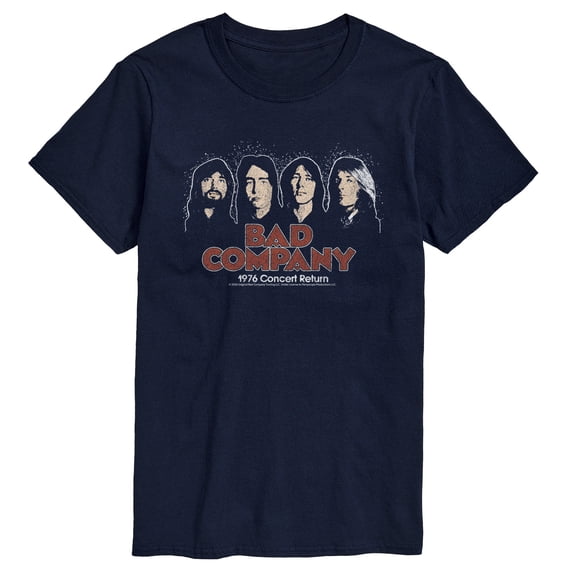 Bad Company - Band Faces - Men's Short Sleeve Graphic T-Shirt