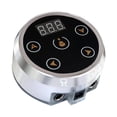 thumbnail image 2 of Fuente de alimentación para tatuaje 2A, pantalla LCD táctil, máquina de pluma para tatuaje, caja de alimentación, botón de interruptor de enchufe de EE. UU., entrada de conector único de 1/4 pulgadas, color plateado, 2 of 8