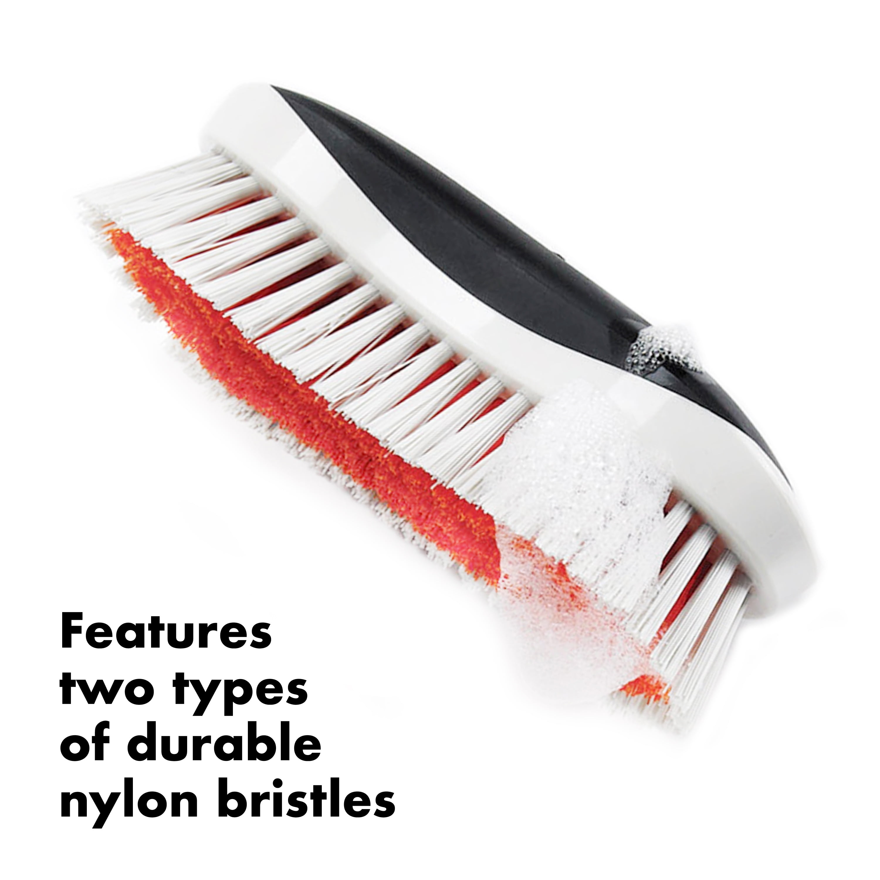 OXO SoftWorks Heavy Duty Scrub Brush, Orange