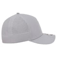 thumbnail image 6 of Men's New Era  Gray Philadelphia Phillies Micro Logo 9FORTY M-Crown A-Frame Adjustable Hat, 6 of 7