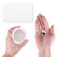 thumbnail image 4 of Unique Bargains 1 Pc Pill Case 6 Grid Clear Pill Box White, 4 of 6