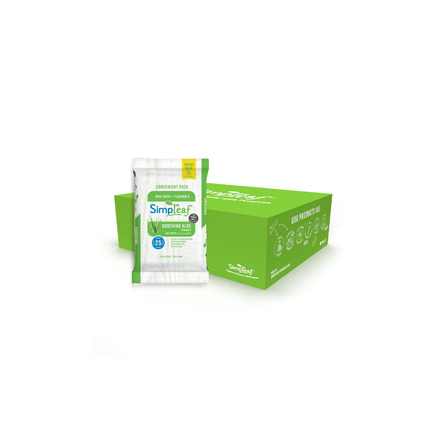 Non toxic sales flushable wipes