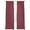 Deep Red, variant on Grey Pure Color Sheer Curtains 96 Inch Length 2 Panels Set Window Treatments, Aesthetics Contemporary Luxury Rod Pocket Semi Curtains for Living Room/Bedroom/Kitchen Décor, 104"W x 96"L