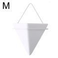 thumbnail image 2 of Simple Container Iron Vases Ceramic Self Water-Absorbing Planter Nordic Succulent Plant Wall Mounted Flowerpot, 2 of 7