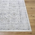 thumbnail image 3 of Livabliss Area Rugs for Living Room, 2x3 Edmonton Traditional Light Gray Rug, Bedroom Dining Room Home Decor Stain Resistant Carpet (2' x 2'11"), 3 of 7