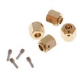 thumbnail image 4 of Runquan 4Pcs 11mm Roue Moyeu Laiton Adaptateur Hexagonal Adaptateur Hexagonal pour 1/10 4 RC Crawler, 4 of 8