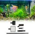 thumbnail image 4 of Cepillo De Limpieza De Tanque De Peces, Kit De Limpieza De Acuario 4 En 1 Mango Largo Clip De Hierba De Agua Cabeza De Esponja Para Mini Tanque De Vidrio ANGGREK Otros, 4 of 8