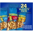 thumbnail image 4 of Planters Nut 24 Count-Variety Pack, Salted Peanuts, Honey Roasted Peanuts & Salted Cashews Ready-to-Go Sleeves, 40.5 oz Multi-Pack Box, 4 of 10