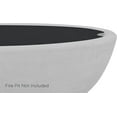thumbnail image 7 of Real Flame Riverside Large Oval Steel Burner Lid, Black - Weather, Sun & Rust Resistant - Compatible with Riverside 58" Oval Fire Pit Bowl, 7 of 7