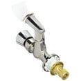 thumbnail image 3 of T&S Brass B548752 Brass Nickel Chrome Flexible Mouth Guard Push Button Metering Handle, 3 of 3