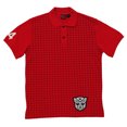 thumbnail image 1 of Transformers Autobots Patch Cartoon Adult Button Up Polo Shirt T-Shirt, 1 of 2
