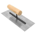 thumbnail image 1 of 1Pack Masonry Plastering Trowel Construction Tools Fine Polishing Concrete Hand Trowel Tool 8.1In, 1 of 8