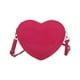 thumbnail image 1 of Minnieouse Elegante bandolera vintage Almacenamiento dividido en zonas Todos los días Amor femenino Bolsos cruzados en forma de corazón Bolsas de mensajero y de hombro Rosa roja, 1 of 6