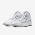 thumbnail image 3 of (Men's) Air Jordan 2 Retro 'Cement Grey' (2023) DR8884-100, 3 of 9