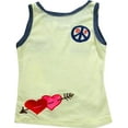 thumbnail image 2 of Dinky Souvenir by Gold Rush Outfitters - Little Girls Tank Top 16534-3 (pale yellow), 2 of 3
