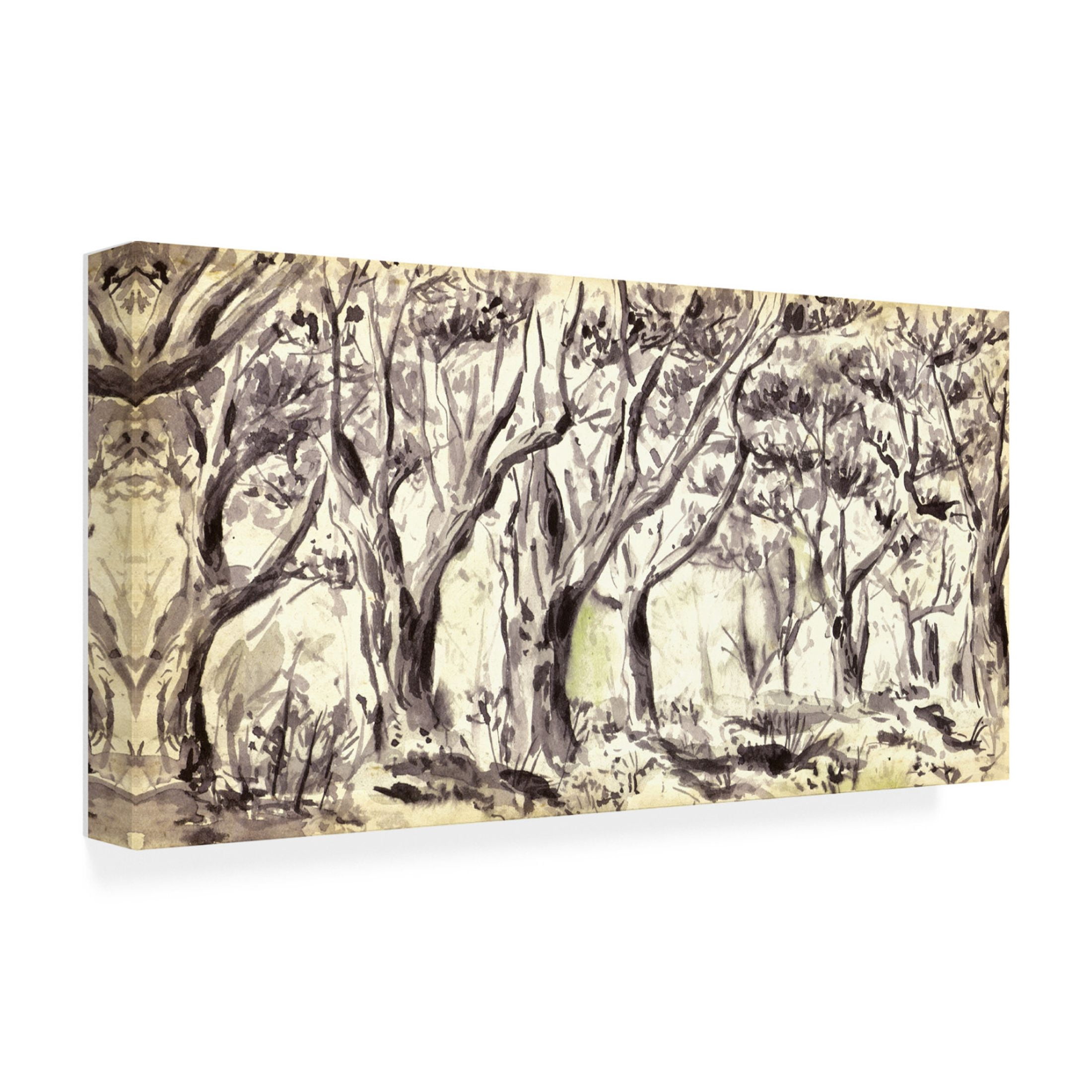 Trademark Fine Art Melissa Wang Withered Trees II Canvas Wall Art