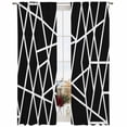 thumbnail image 2 of Sheer Curtains 84 Inches Long, Light Filtering Window Curtains for Living Room/Bedroom, Rod Pocket Voile Sheer Curtain Drapes, 52"W x 84"L, 2 Panels, 2 of 8