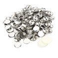 thumbnail image 2 of Blank Pin Button, 100pcs Light Weight   Tinplate Material DIY Gifts, 2 of 8