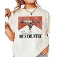 thumbnail image 6 of Raised On 90's Country Shirt for Men & Women - Vintage Country Music Tee Ivory Shirt Adult 2X-Large, 6 of 7