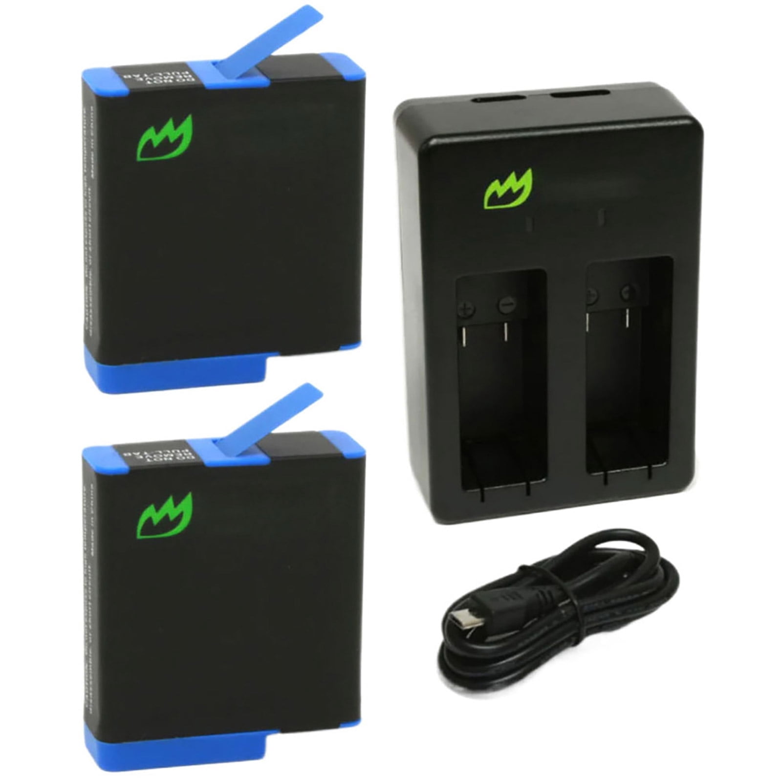 GoPro HERO8/HERO7 Black Dual Battery Charger and Battery - Walmart.com