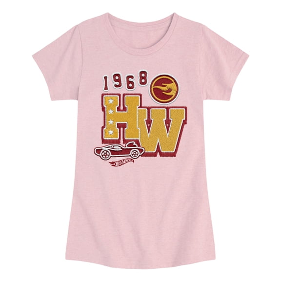 Hot Wheels - Patch - Youth Girls Fitted Short Sleeve T-Shirt
