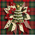 thumbnail image 4 of DIY Quilted Christmas Tree Door Decor Making Kit, Fabric Patchwork Holiday Wreath Craft Set, Hand‑Sew Wall Hanging Ornament for Christmas Home Decoration, 4 of 8