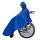 thumbnail image 5 of Poncho para silla de ruedas Macarena impermeable con capucha y tira reflectante azul, 5 of 7