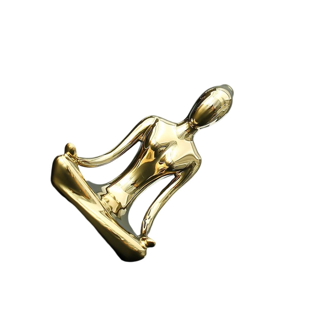 enquiret Yoga Statue Realistic Figurines Waterproof NonFading Pose