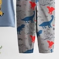thumbnail image 7 of felwors Boys Pajama 2Piece Short Sleeve Tops Pants PJs Summer Sleepwear for Kids(Z03-Navy,9-10 Years), 7 of 7