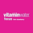 thumbnail image 3 of vitaminwater Focus Kiwi Strawberry Flavored Water Beverage, 16.9 fl oz, 6 Pack Bottles, 3 of 15
