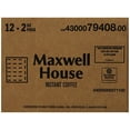 thumbnail image 4 of 12 PACKS : Maxwell House Instant Original Coffee, 2 Ounce, 4 of 4