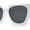 White Black, variant on Womens Squared Butterfly Oversize Cat Eye Retro Sunglasses Beige Brown