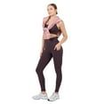 thumbnail image 2 of YITTY Active Women's Ultraluxe High-Waist Pocket Legging, Athleisure, 4-Way-Stretch, Deep Plum , L, Regular | 27" Inseam, 2 of 7