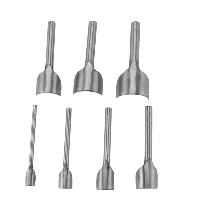 Leather Craft,7pcs Set DIY Leather Punch Strap Tools Cutter Punch Built for Precision
