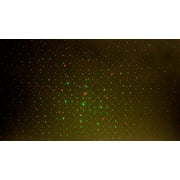 Outdoor Red and/or Green Laser Light Star Display Projector with Blinking and Steady Modes