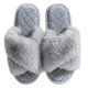 thumbnail image 1 of Zapatillas con banda cruzada, cómodas zapatillas con punta abierta, sandalias suaves, zapatos deslizantes para niñas y mujeres Ndcxsfigh Tenis De Mujer Tenis De Hombre, 1 of 6